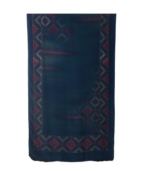 Crepe Silk Scarf - Royal Mosaic