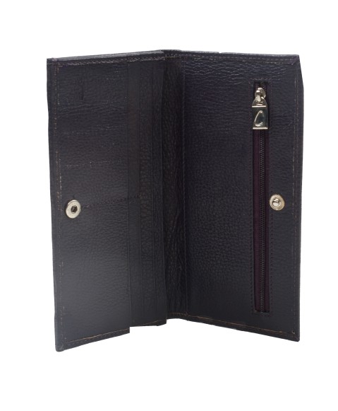 Silk Wallet - Purple Creeper