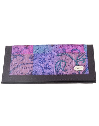 Silk Wallet - Purple Creeper