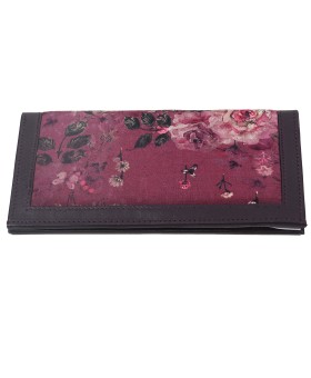 Silk Wallet - Pretty Rose