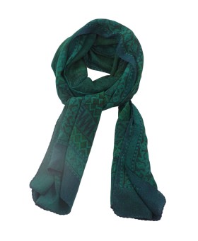 Crepe Silk Scarf - Small Plats patch
