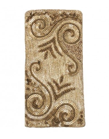 Mobile Case - Golden Embroidered 