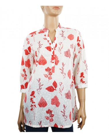 Casual Kurti - Red Leaf