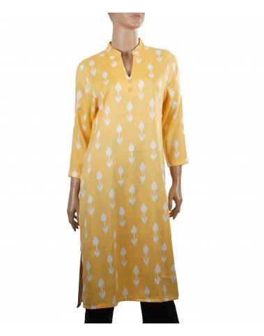 Tunic - Yellow Ikat