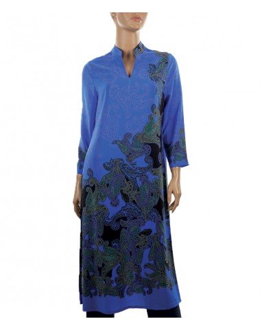 Tunic - Blue Paisley