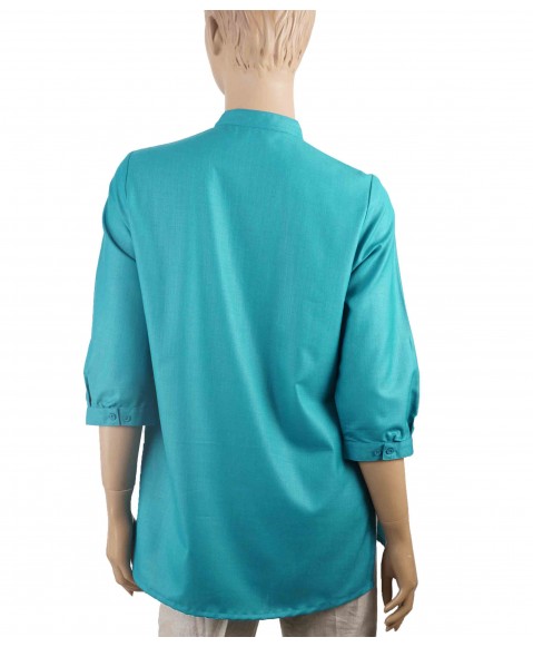 Casual Kurti - Turquoise 