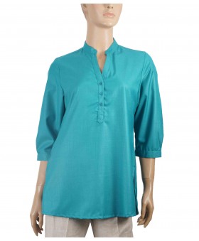 Casual Kurti - Turquoise 