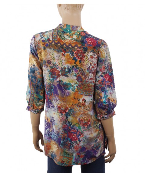  Short Silk Shirt - Indian Autumn