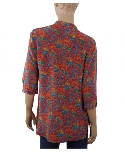  Short Silk Shirt - Garden