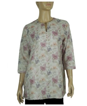 Casual Shirt - Lavender Floral