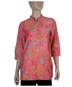 Casual Shirt - Pretty Pink Floral