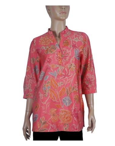 Casual Shirt - Pretty Pink Floral Casual Shirt - Pretty Pink Floral