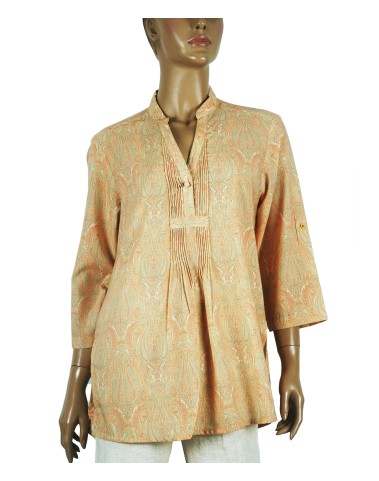 Casual Shirt - Yellow With Potali Button