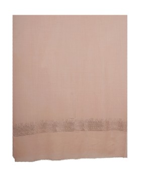 Diamond Stole - Peach Colour Diamond 