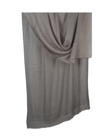 Diamond Stole - Dark Grey Base Diamond stole 