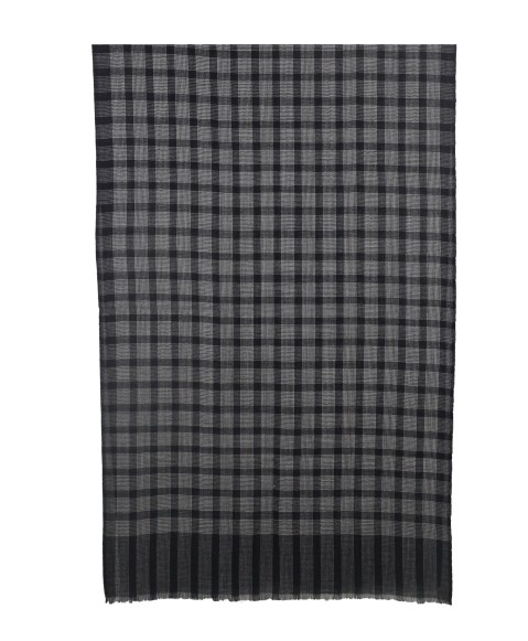Muffler- Black And White Checks