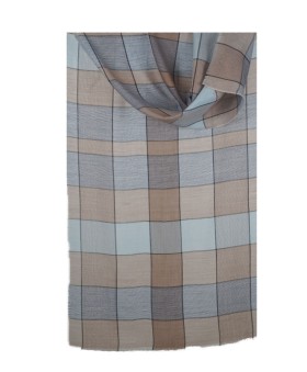 Muffler- Blue And Brown Boxes