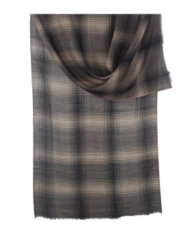 Muffler- Black And Beige