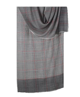 Muffler- Black And White  