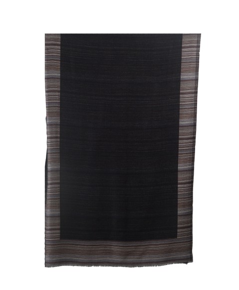 Plain Stripe Stole - Black Stripe Stole Plain Stripe Stole - Black Stripe Stole