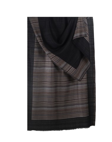 Plain Stripe Stole - Black Stripe Stole Plain Stripe Stole - Black Stripe Stole