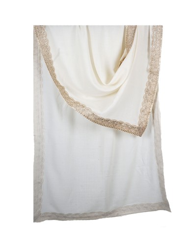 Off White Sequence Border Stole