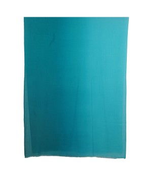Shaded Ombre Stole - Aqua Green