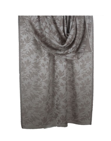 Woven Stole - Brown autumn leaf