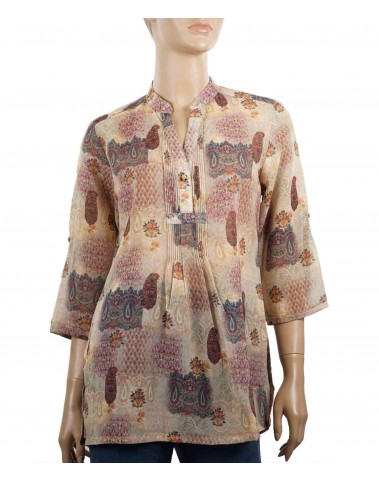 Casual Kurti - Beige Butti