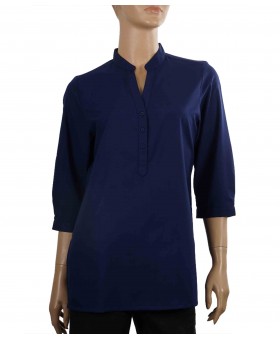 Casual Kurti - Navy Blue