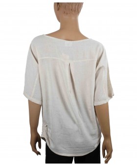 Casual Kurti - Off White