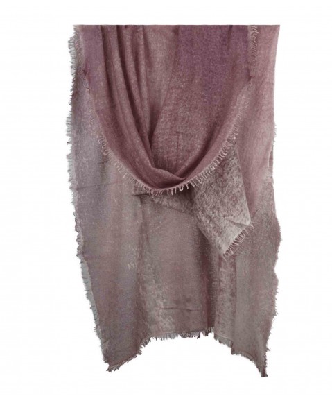 Onion Pink Pashmina Distress Stole