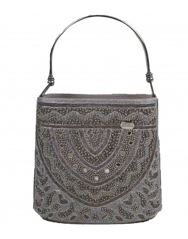 Manar Bag - Silver Embroidered
