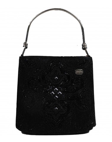 Manar Bag - Black Embroidered