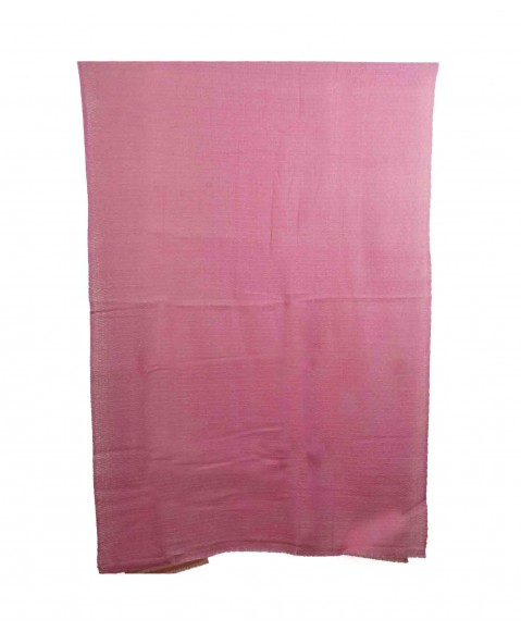 Beige and Pink Pashmina Reversable Stole