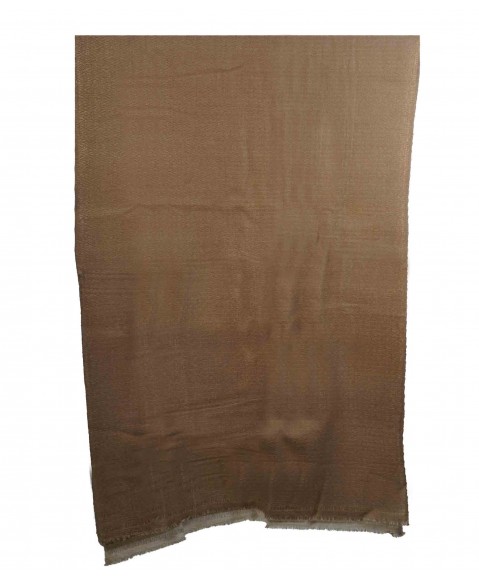 Beige and Khaki Pashmina Reversable Stole