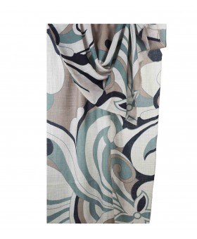 Printed Stole - Big Flower