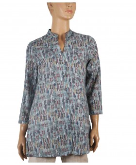 Casual Kurti - Viscose Coat Cut