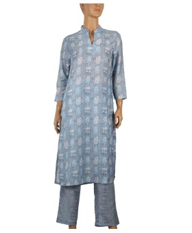 Kurti Set - Paisley And Lotus