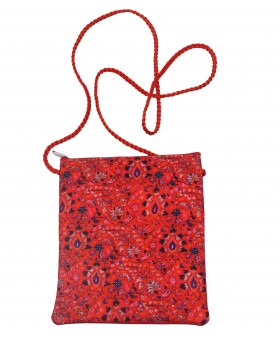 Sling Bag - Red Little Flowers