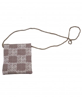 Sling Bag - Beige Abstract