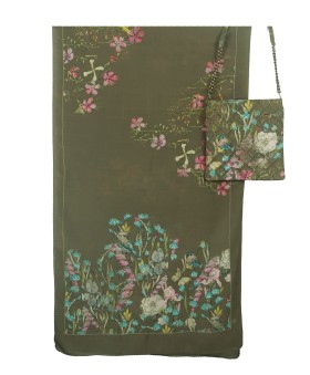 Scarf Set - Pink Flowers