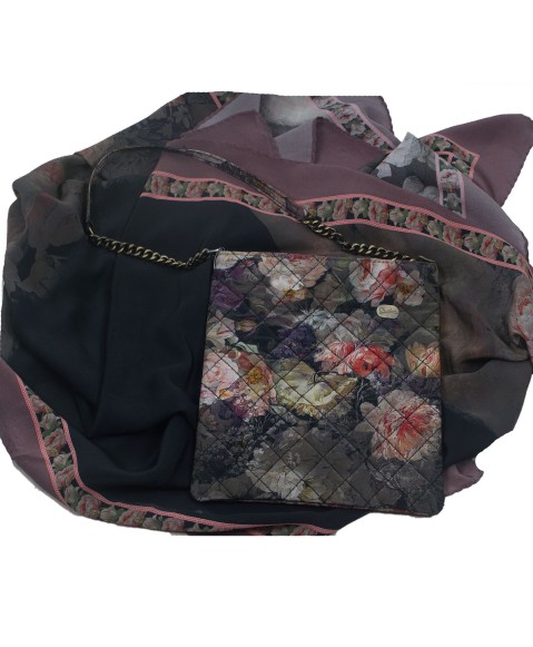 Scarf Set - Big Flowers