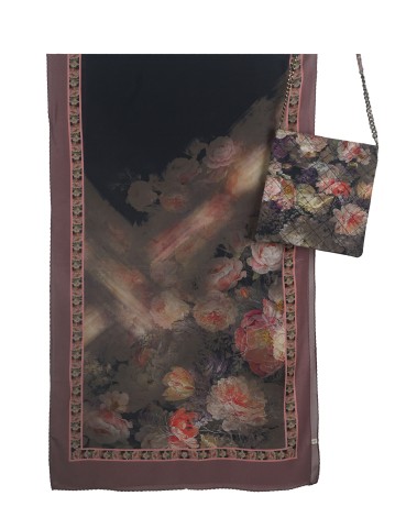 Scarf Set - Big Flowers