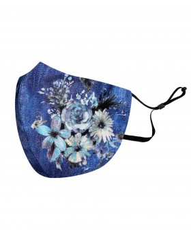 Fashion Accessories - Blue Denim Floral