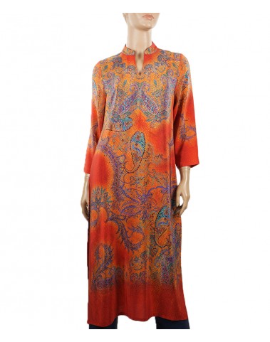 Tunic - Red Big Paisley