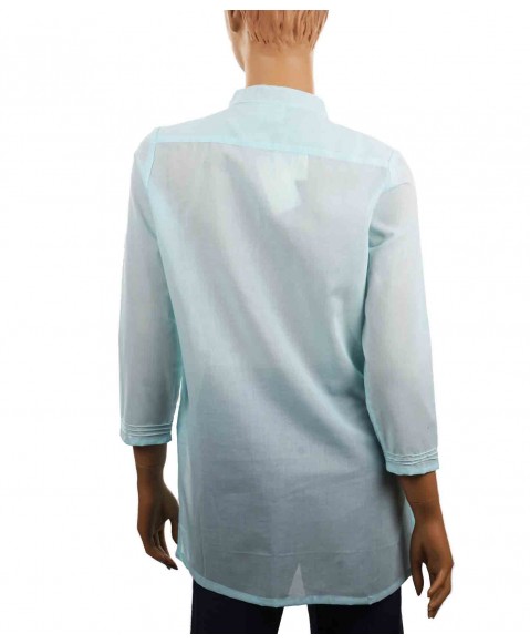 Casual Kurti - Aqua Pintuck