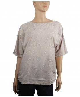 Casual Kurti - Beige Paisley