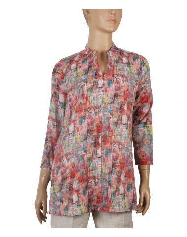 Casual Kurti - Colorful Pintuck