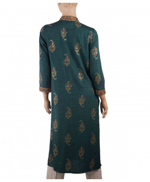 Tunic - Green Embroidery